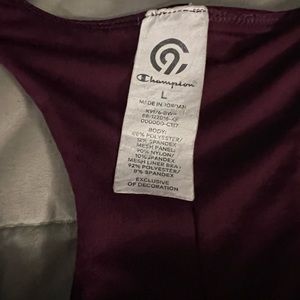 Like new burgundy work tank top